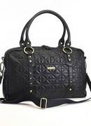 Storksak Elizabeth Quilted Leather Changing Bag