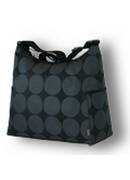 OiOi Charcoal Dot Hobo Changing Bag