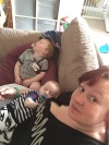 A support network with a young family is crucial