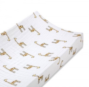 Aden + Anais changing mat cover giraffe