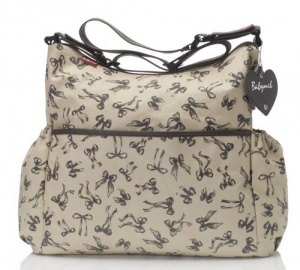 Babymel Big Slouchy Vintage Bow Changing Bag