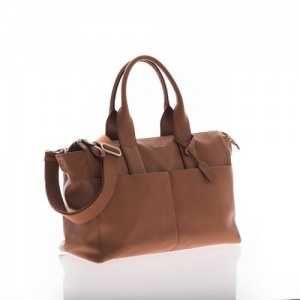 Jem + Bea Jemima Changing bag in tan