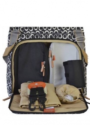 PacaPod Jura  Changing Bag in Black
