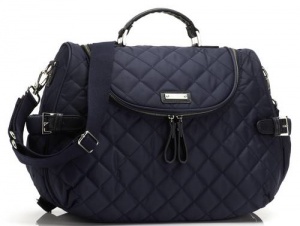 Storksak Poppy Navy Nylon Changing Bag