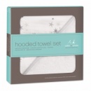 Aden + Anais towel and washcloth twinkle