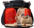PacaPod Black Portland Baby Changing Bag