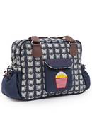 Pink Lining Yummy Mummy Butterflies on Navy