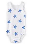 aden + anais muslin body suit ultramarine