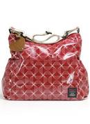 Babymel Big Slouchy Twisted red Changing Bag