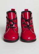 Little Lulu's Ruby Patent Boots