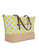 Pink Lining Notting Hill Tote Sunflowers