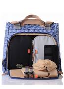 Pacapod Lewis Changing bag Marine tile