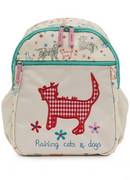 Pink Lining  Big Chaps Rucksack raining cats and dogs