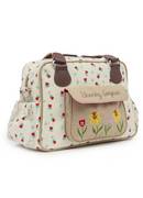 Pink Lining  Blooming Gorgeous Tulips Changing bag